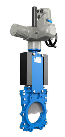 Actuated Knife valve