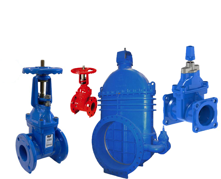 Gate valves and fire products