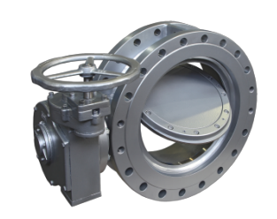Triple eccentric butterfly valves